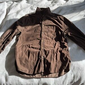 Faherty long sleeve button up shirt size XL men